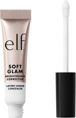 Picture of e.l.f. Soft Glam Brightening Corrector, Helps Minimize Dark Circles & Discoloration, Hydrating With A Natural Finish, Vegan & Cruelty-Free, White