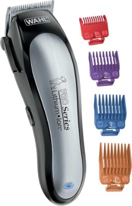 Picture of Wahl USA Lithium Ion Pro Series Cordless Animal Clippers – Rechargeable, Heavy-Duty, Electric Dog & Cat Grooming Kit for Small & Large Breeds with Thick to Heavy Coats – Model 9766