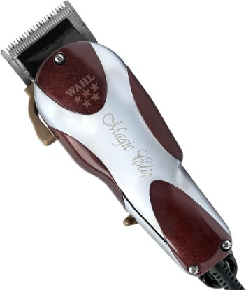 Picture of Wahl Professional 5 Star Magic Clip Corded Fade Clipper for Men,Model 8451 | Zero-Overlap Adjustable Blades & Cool V9000 Motor for On-Scalp Tapering & Clipper-Over-Comb, 8 Guides, 8 Ft Cord, Made in USA