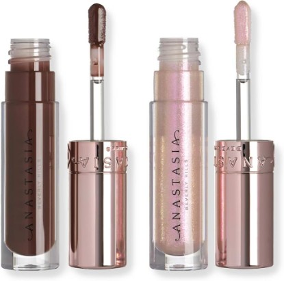 Picture of Anastasia Beverly Hills Mini Lip Gloss Duo – High-Pigment Scented Lip Lacquer Set for Volumized, Shimmering, and Luminous Lips