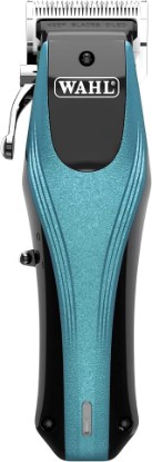 Picture of Wahl Pro Animal Groom Lite Cordless Clipper, Black & Metallic Blue | Cordless and USB Charging, Adjustable Blades, Professional Grooming Kit for Dogs, Cats, and Small Pets, Charge Indicator