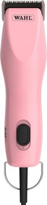 Picture of Wahl Pro Animal KM2+ Corded Clipper, Pink | High-Carbon Steel Blades, Quiet 2-Speed Motor with Low Vibration, 14 ft Cord, Comfortable Dog Trimmer, Built for Durability