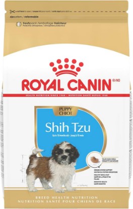 Picture of ROYAL CANIN Shih Tzu Puppy Dry Dog Food, 2.5 lb Bag | Immune System Support, Skin & Coat Support, For Shih Tzu Puppies 8 Weeks to 10 Months, Specialized Kibble for Short Muzzle