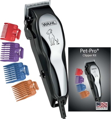 Picture of Wahl USA Pet-Pro Corded Dog Grooming Clipper Kit, Fine & Medium Coats | At Home Corded Electric Dog Clipper For Grooming Dogs & Cats With Fine To Medium Coats, Plug In And Go – Model 9281-210