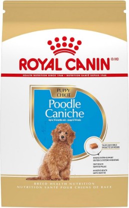 Picture of ROYAL CANIN Poodle Puppy Dry Dog Food, 2.5 lb Bag | Immune System Support, Skin & Coat Support, For Poodle Puppies 8 Weeks to 10 Months, Specialized Kibble for Easy Pickup
