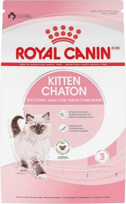 Picture of ROYAL CANIN Kitten Food Dry Cat Food, 7 lb Bag | Formulated for Kittens, Immune Support, Digestive Support, Crunchy Kibble, Developed by Veterinarians