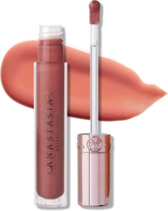 Picture of Anastasia Beverly Hills Lip Gloss Luminous Universal Tinted | Mirror-Like High Shine, Full-Pigment Intensity, Precision Paddle Applicator, Versatile Multi-Finish Range, Luxe Vanilla.