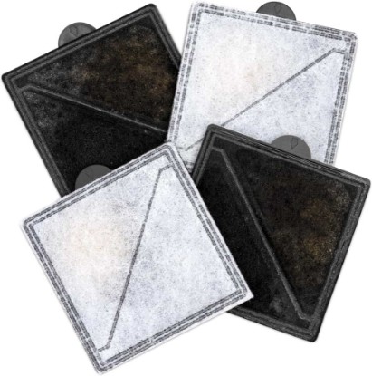 Picture of PetSafe Ion-X Pet Fountain Replacement Filters, Pack of 4 | Up to 4-Month Supply, Activated Carbon + Ion-Exchange Traps Odors, Fits Outlast & Viva Pet Fountains