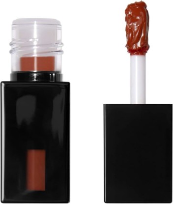 Picture of e.l.f. Glossy Lip Stain, Long-Lasting, Lightweight Lip Stain For A Sheer Pop Of Color & Subtle Gloss Finish, Vegan & Cruelty-Free, Coral Cutie
