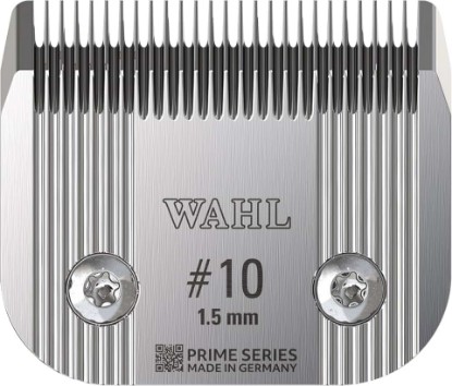 Picture of Wahl Pro Animal Wide Prime Series Blade, 1.5 mm, #10 | Solid High-Carbon Steel, Quick-Change System for Dog, Cat, and Horse Grooming