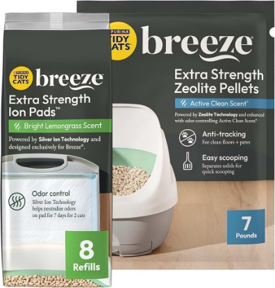 Picture of Purina Tidy Cats Breeze Cat Litter Extra Strength Refill Bundle