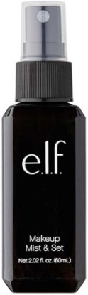 Picture of e.l.f. Makeup Mist & Set - Small, Lightweight, Long Lasting, All-Day Wear, Revitalizes, Refreshes, Hydrates, Soothes, Infused with Aloe, Green Tea and Cucumber, 2.02 Fl Oz