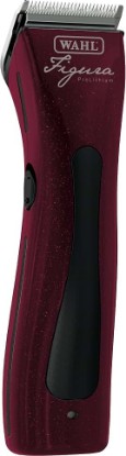 Picture of Wahl Professional Animal Figura Horse Clipper Kit, 8868-200, Metallic Red | 5-in-1 Adjustable Blade, Slim and Quiet Design, Trims Faces, Ears, Muzzles, Bridle Paths, and Fetlocks, 180-Minute Run Time