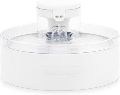 Picture of PetSafe Outlast Pumpless Dog Water Fountain, 128 oz, Dogs & Multiple Cats | Pumpless HydroSpin Design Cycles 128 Oz Water, Ion-x Carbon Filter Softens Water, Smart Sensors Slow Flow at Night
