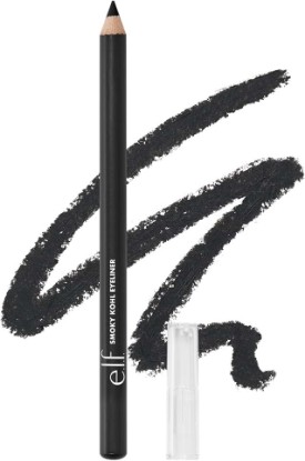 Picture of e.l.f. Smoky Kohl Eyeliner, Eye Pencil For Creating Long-Lasting, Bold, High-Pigmented Makeup Looks, Vegan & Cruelty-Free, Black Velvet