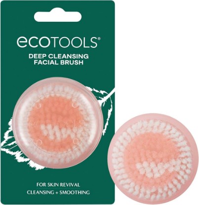 Picture of EcoTools Deep Cleansing Facial Brush, Manual Facial Cleansing Brush | Exfoliates and deeply cleanses, remove makeup and dry skin, face brush for cleansing, color may vary
