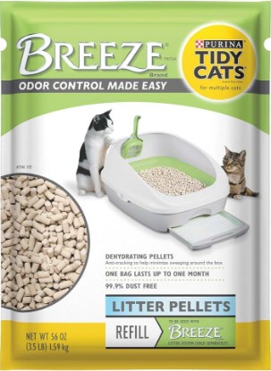 Picture of Tidy Cats Breeze Zeolite Pellet, 3.5 Pound (Pack of 1)