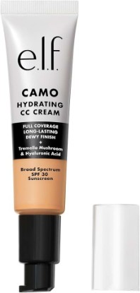 Picture of e.l.f. Hydrating Camo CC Cream, Light 210 N | SPF 30, Color Correcting Full Coverage Foundation For A Dewy Finish, Vegan & Cruelty-Free
