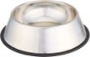 Picture of Amazon Basics Stainless Steel Non-Skid Dog Bowl, Dishwasher Safe, Rust Resistant, Single