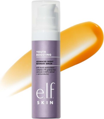 Picture of e.l.f. SKIN Youth Boosting Advanced Night Retinoid Serum | Anti-Aging Serum For Reducing Appearance of Fine Lines & Wrinkles, Vegan & Cruelty-Free