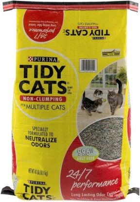 Picture of Tidy Cats Non Clumping 24/7 Performance Multi Cat Litter, 40 lbs.