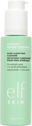 Picture of e.l.f. SKIN Blemish Breakthrough Clarifying Cleanser, Gel Cleanser For Removing Makeup, Controlling Oil & Clarifying Pores, 1% Salicylic Acid