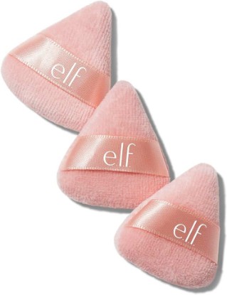 Picture of e.l.f. Halo Glow Pinkie Puffs | Finger-sized, Mini Puff For Applying Loose & Pressed Powders, Soft, Reusable & Washable, Vegan & Cruelty-Free, Set of 3