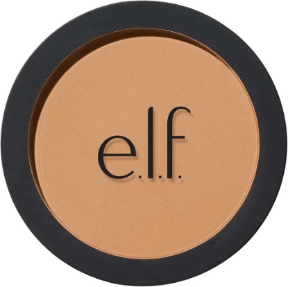 Picture of e.l.f. Primer-infused Bronzer, Long-Wear, Matte, Bold, Lightweight, Blends Easily, Contours Cheeks, Forever Sun Kissed, All-Day Wear, 0.35 Oz