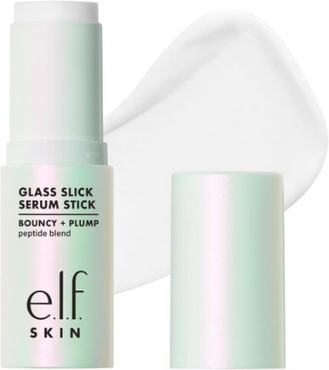 Picture of e.l.f. SKIN Glass Slick Serum Stick | Balm Face Serum, Helps Visibly Plump & Smooth Complexion with Nourishing Peptides, Vegan & Cruelty-Free