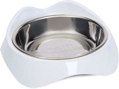 Picture of Catit PIXI Feeding Dish, Whisker Stress Free Food & Water Cat Bowl