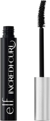 Picture of e.l.f. Incredi-Curl Mascara, Volumizing Mascara For A Bold, Lasting, Lifted Curl, Smudge-Resistant Formula, Vegan & Cruelty-Free, Pitch Black