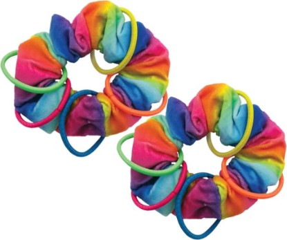 Picture of KONG Active Scrunchie Catnip Toy – Plush Elastic Ring with Crinkle Sounds – Catnip-Infused for Batting, Chasing & Pouncing – Interactive Cat Toy for All Breeds (2 Pack)