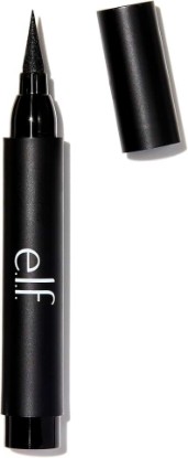 Picture of e.l.f. Intense Ink Eyeliner, Enhances The Lash Line With Rich & Long-Lasting Color, Tip For Precise Application, Vegan & Cruelty-Free, Blackest Black