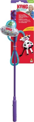 Picture of KONG Cat Teaser Wand Toy - Encourages Pouncing & Batting (UFO)