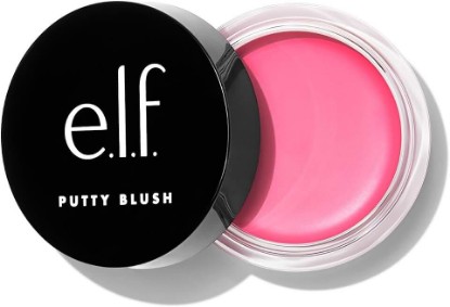 Picture of e.l.f. Putty Blush, Creamy & High-Pigment Formula For A Natural Glow, Delivers A Semi-Matte & Powder Finish, Vegan & Cruelty-Free, Bora Bora