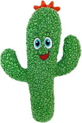 Picture of KONG Kickeroo Cactus Cat Toy – Plush Kicker with Crinkle Sound & North American Catnip – Ideal for Wrestling, Kicking & Cuddling