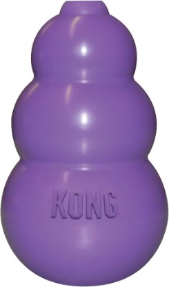 Picture of KONG Kitty Kong - Toy and Treat Dispenser, Lightweight Durable Rubber Cat Toy