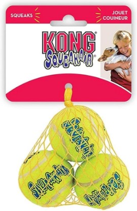 Picture of KONG Air Squeakers Tennis Balls X-Small - 1.5" Diameter (3 Pack) - Pack of 4