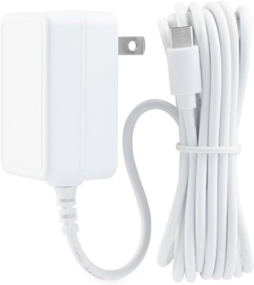 Picture of LEFXMOPHY Power Cord for Furbo 360 Dog Camera Replacement Charger Plug with 10ft Long Charging Cable White Adapter