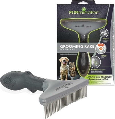 Picture of FURminator Grooming Rake for Cats and Dogs | Premium food rich in algae | Suitable for herbivorous fish | Promotes digestion and vitality
