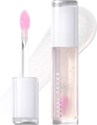 Picture of Bobbi Brown Extra Blushing Lip Oil | Shine and Hydration | With pH-Adaptive Color for a Fresh, Natural Lip Look, Bare Pink, 0.20 Fl Oz