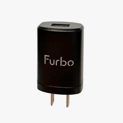 Picture of Furbo Pet Camera USB Power Adapter for Furbo 360° Cat Cam – Official USB-A Wall Plug, 5.2V/2A (10.4W), 1-Count