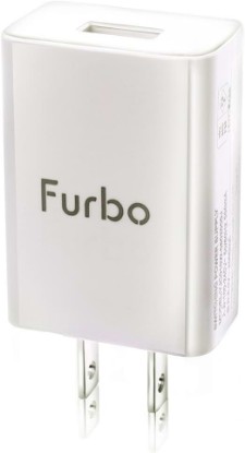 Picture of Furbo Pet Camera Power Adapter Mini (Non-Rotating Model) – Official USB-A Wall Plug, 5.2V/2A (10.4W), 1-Count