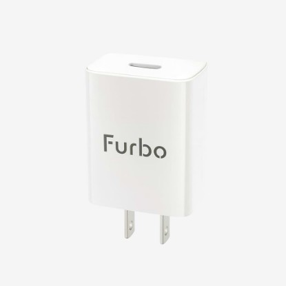 Picture of Furbo Power Adapter – Compatible with the NEW Mini 360º Pet Camera | Official Wall Plug | USB Type-C, 5V 2A 10W (1-Pack)