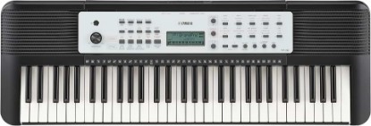 Picture of Yamaha 61-Key Portable Keyboard for Beginners with Built-In Songs, Quiz Mode, Music Rest, with Power Adapter YPT280