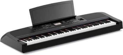 Picture of Yamaha DGX-670B 88-Key Weighted Digital Piano, Black | Sustain Foot Switch Included, Music Rest Included, Furniture Stand Sold Separately