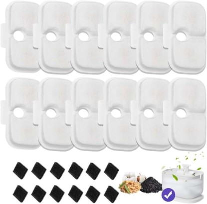 Picture of 8 Pack Cat Water Fountain Filter, Cat Water Fountain Replacement for PETLIBRO,Compatible with PLWF106/PLWF116/PLWF115/PLWF105/PLWF005