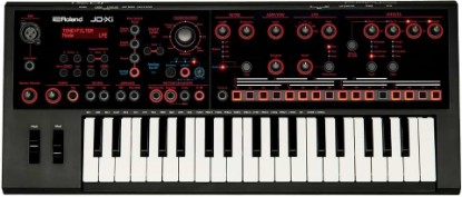Picture of Roland JD-XI 37-Key Interactive Analog/Digital Crossover Synthesizer, Black