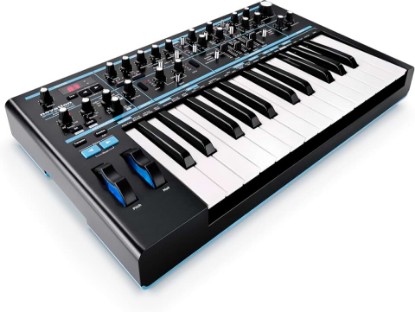 Picture of Novation Bass Station II Analog Monosynth | USB, 25 Full-Size Keys, Aftertouch, 2 Analog Oscillators + Sub-Oscillator, 2 Filters, Overdrive, Arpeggiator, Paraphonic Mode