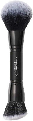 Picture of e.l.f. Dual-Ended Cream + Powder Brush | Two-in-One Makeup Brush For Creating A Gorgeous, Airbrushed-looking Complexion, Vegan & Cruelty-free